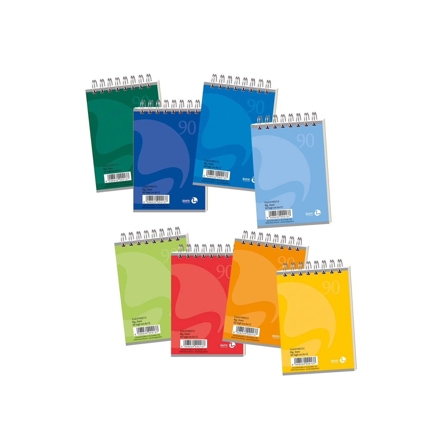 Bm90 bllok me spirale A7